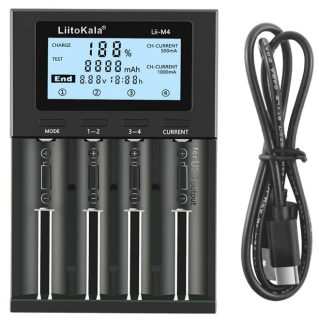Зарядное устройство Liitokala Lii-M4 Зарядное устройство Liitokala Lii-M4