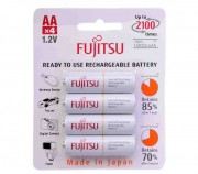 Аккумулятор профессиональный FUJITSU R6 AA BL4 typ. 1900 NI-MH 1900mAh, упаковка 4 шт. Аккумулятор профессиональный FUJITSU R6 AA BL4 typ. 1900 NI-MH 1900mAh, упаковка 4 шт.