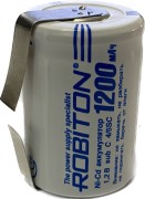 Аккумулятор ROBITON 1200NC4/5SC-FT с лепестковыми выводами PK1 Аккумулятор ROBITON 1200NC4/5SC-FT с лепестковыми выводами PK1
