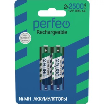 Аккумулятор Perfeo AA HR6 2500mah BL2 Аккумулятор Perfeo AA HR6 2500mah BL2