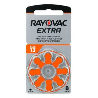 Батарейка Rayovac Extra ZA13 BL8 Zinc Air 1.45V, 8 шт в упаковке. для слуховых аппаратов Батарейка Rayovac Extra ZA13 BL8 Zinc Air 1.45V, 8 шт в упаковке. для слуховых аппаратов