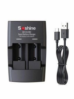 Зарядное устройство Soshine S5(Li) 1-2PCS Li-ion 3.7 V 16340 RCR123/RCR2 USB
