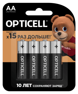 Батарейка OPTICELL BASIC LR6 BL4 Батарейка OPTICELL BASIC LR6 BL4