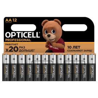 Батарейка OPTICELL PROFESSIONAL LR6 BL12 Батарейка OPTICELL PROFESSIONAL LR6 BL12