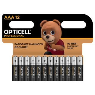 Батарейка OPTICELL PROFESSIONAL LR03 BL12 Батарейка OPTICELL PROFESSIONAL LR03 BL12