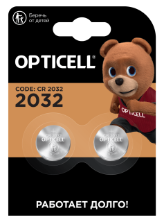 Батарейка OPTICELL SPECIALTY CR2032 BL2 Батарейка OPTICELL SPECIALTY CR2032 BL2