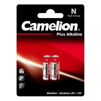Батарейка Camelion Plus Alkaline LR1-BP2 LR1 BL2 1.5 В Батарейка Camelion Plus Alkaline LR1-BP2 LR1 BL2 1.5 В