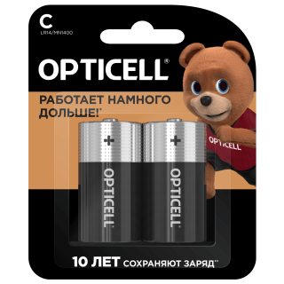 Батарейка OPTICELL BASIC LR14 BL2 Батарейка OPTICELL BASIC LR14 BL2