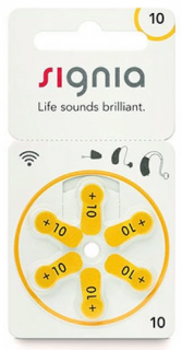 Батарейка Siemens Signia ZA10 BL6 Zinc Air 1.45V (для слуховых аппаратов) Батарейка Siemens Signia ZA10 BL6 Zinc Air 1.45V (для слуховых аппаратов)
