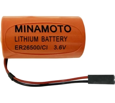 Батарейка Minamoto ER-26500 для тепловычислителя ВКТ-7-02 7-03 7-04, ВКТ-9, ВКТ7 / 9, разъем DP 2,54 мм 9000 мАч Батарейка Minamoto ER-26500 для тепловычислителя ВКТ-7-02 7-03 7-04, ВКТ-9, ВКТ7 / 9, разъем DP 2,54 мм 9000 мАч