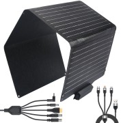 Портативная складная солнечная панель туристическая Soshine Solar SC 40W  Портативная складная солнечная панель туристическая Soshine Solar SC 40W