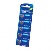 Батарейка ROBITON STANDARD R-AG12-0-BL5 AG12 (0% Hg) BL5 Батарейка ROBITON STANDARD R-AG12-0-BL5 AG12 (0% Hg) BL5