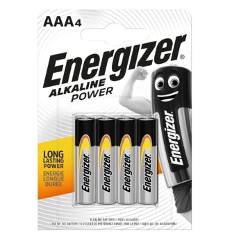 Батарейка Energizer Alkaline power LR03 AAA BL4, упаковка 4 шт. Батарейка Energizer Alkaline power LR03 AAA BL4, упаковка 4 шт.