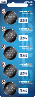 Батарейка RENATA CR2016 BL5 Батарейка RENATA CR2016 BL5