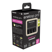 Зарядное устройство Panasonic eneloop pro евро вилка (BQ-CC55) K-KJ55HCD40E Smart&Quick Charger + 4AA2500mAh BL1 Зарядное устройство Panasonic eneloop pro евро вилка (BQ-CC55) K-KJ55HCD40E Smart&Quick Charger + 4AA2500mAh BL1