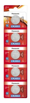 Батарейка Panasonic Lithium Power CR-2032EL/5BW CR2032 BL5 Батарейка Panasonic Lithium Power CR-2032EL/5BW CR2032 BL5