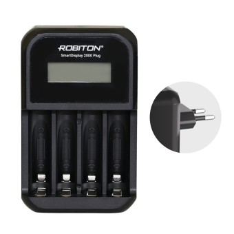 Зарядное устройство ROBITON SmartDisplay 2000 Plug Зарядное устройство ROBITON SmartDisplay 2000 Plug