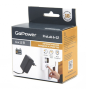 З/У для свинцово-кислотных аккумуляторов 6 и 12V GoPower ProLab 6-12 1.0A З/У для свинцово-кислотных аккумуляторов 6 и 12V GoPower ProLab 6-12 1.0A