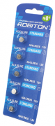 Батарейка ROBITON STANDARD R-AG4-0-BL5 (0% Hg) AG4 LR626 377 LR66 BL5 Батарейка ROBITON STANDARD R-AG4-0-BL5 (0% Hg) AG4 LR626 377 LR66 BL5