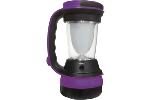 Фонарь туристический Космос 2008M 3W 1+24LED от аккумулятора фиолетовый Фонарь туристический Космос 2008M 3W 1+24LED от аккумулятора фиолетовый