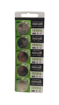 Батарейка Maxell CR2016 BL5 Lithium (GREEN) Батарейка Maxell CR2016 BL5 Lithium (GREEN)